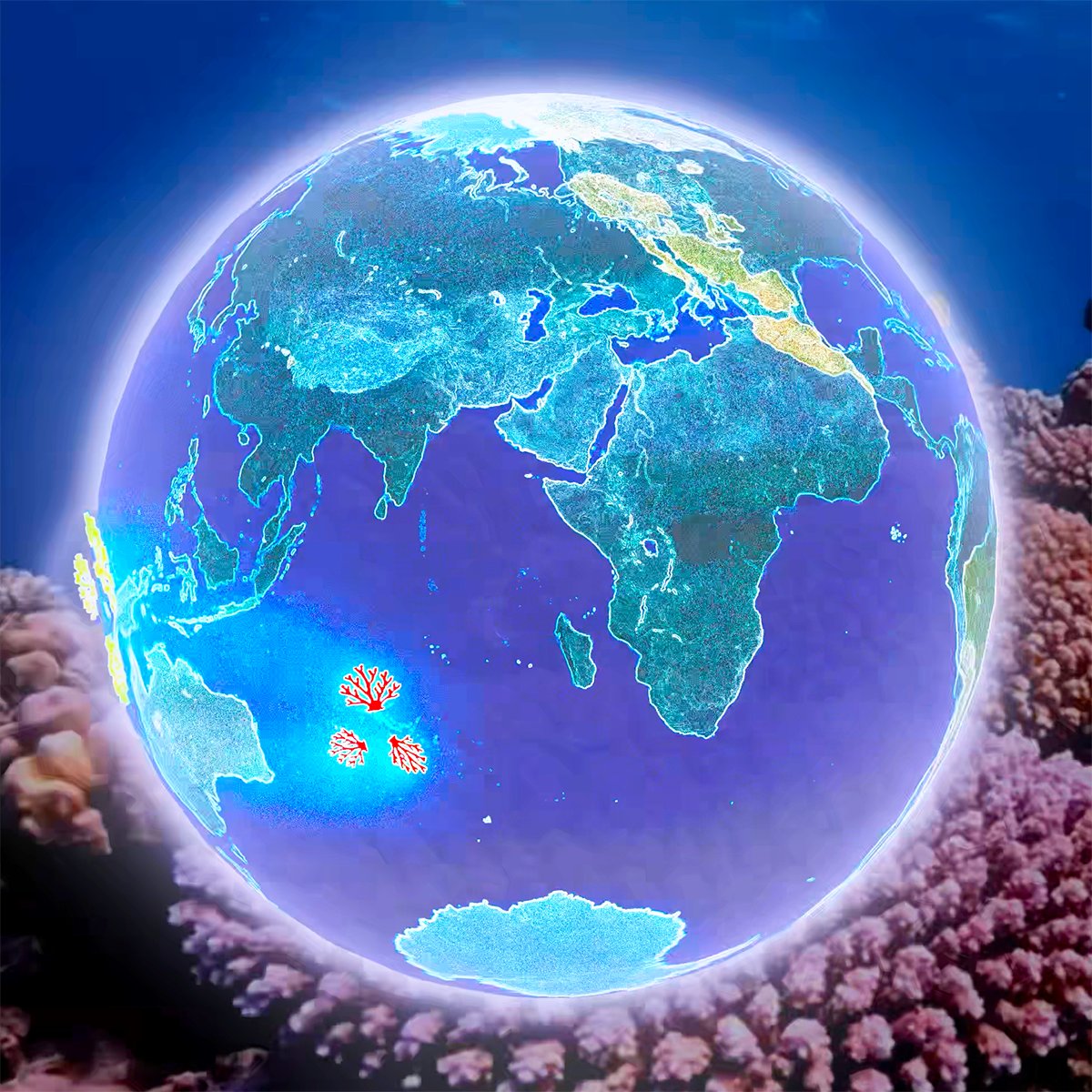 Coral Bleaching Data Visualization — experiential marketing and brand activation